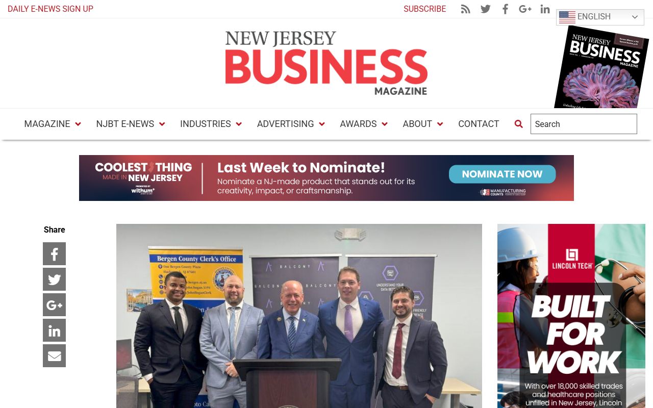 Bergen County blockchain deed records initiative